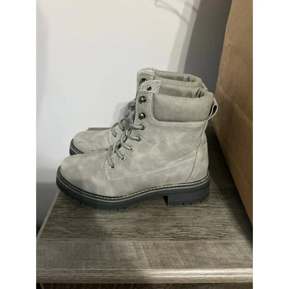 Just fab Lace-Up Boots